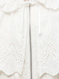 merry jenny｜Lace Zip-Up Blouson