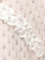merry jenny｜Ruffle Frill Knit Cardigan