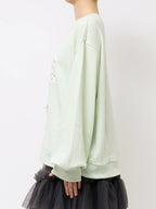 merry jenny｜Bouquet Corsage Sweatshirt