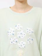 merry jenny｜Bouquet Corsage Sweatshirt