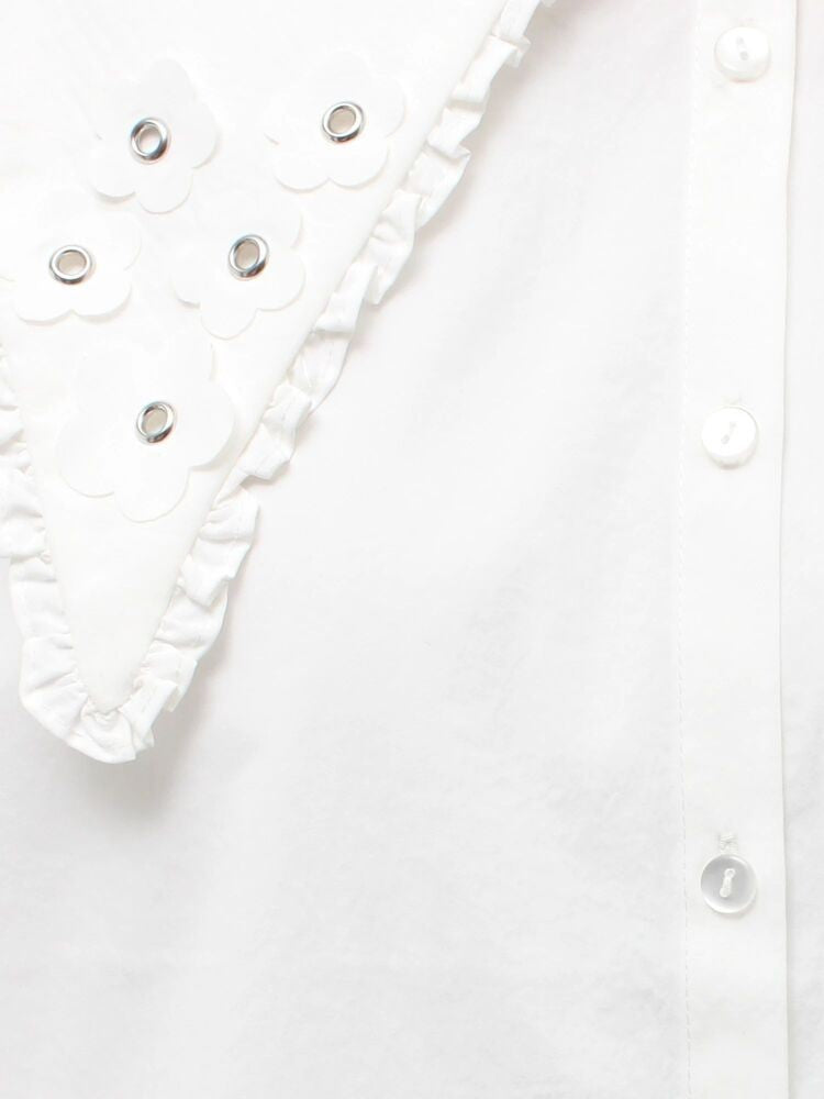 merry jenny｜Flower Eyelet Blouse
