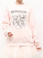 merry jenny｜Twin Bears Sweatshirt