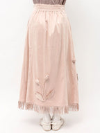 merry jenny｜Tulip Suede Skirt