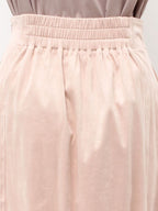 merry jenny｜Tulip Suede Skirt