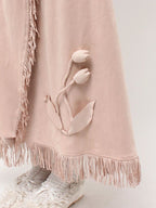 merry jenny｜Tulip Suede Skirt