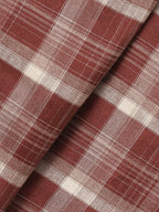 merry jenny｜Ribbon Frill Collar Plaid Dress