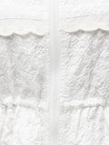 merry jenny｜Jacquard Hooded Mini Dress