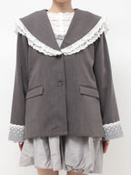 merry jenny｜Lace Sailor Jacket