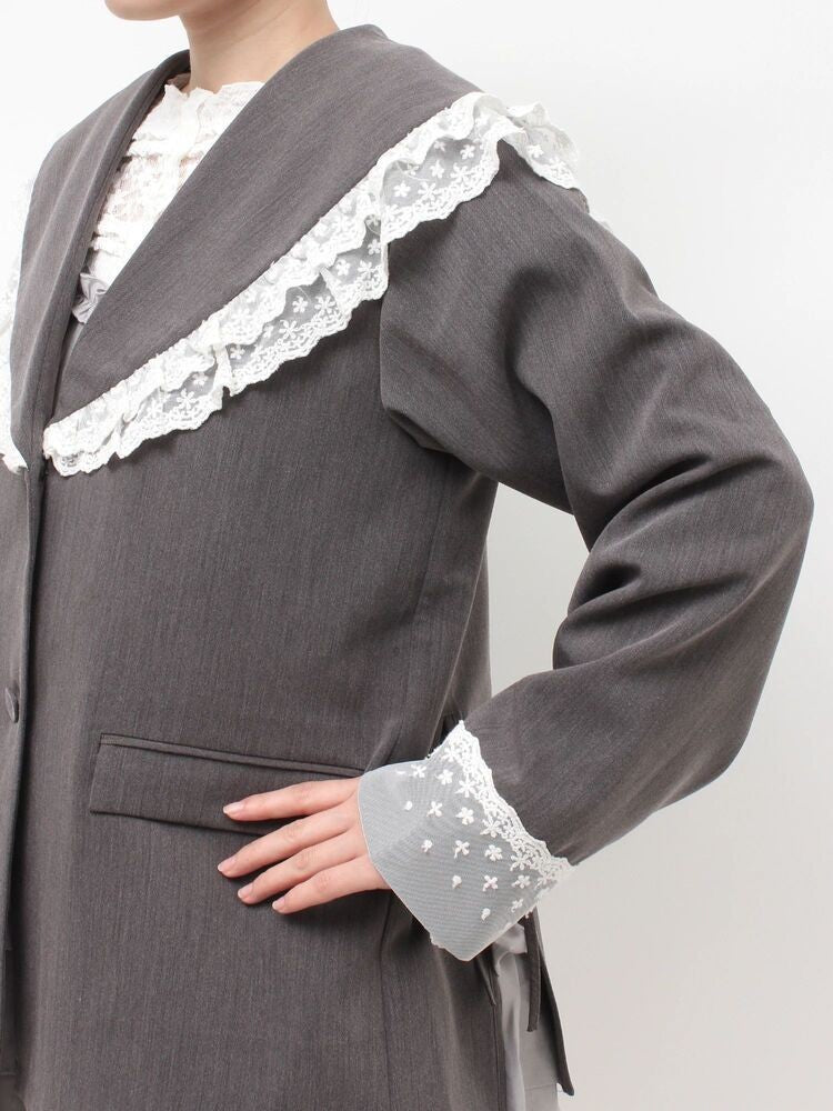 merry jenny｜Lace Sailor Jacket