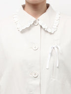 merry jenny｜Lace Military Jacket