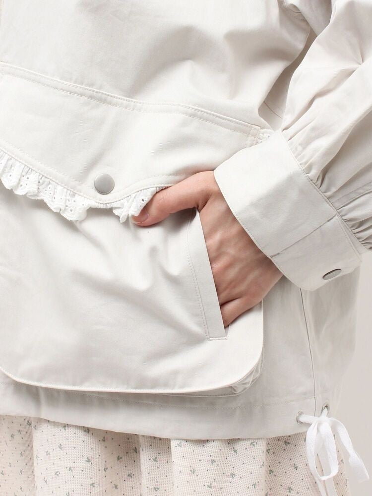 merry jenny｜Lace Military Jacket