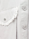 merry jenny｜Lace Military Jacket