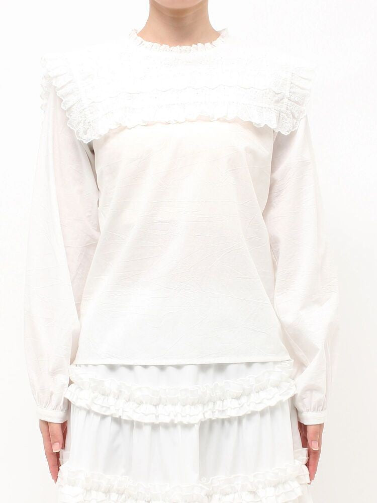 merry jenny｜Lace Sailor Blouse
