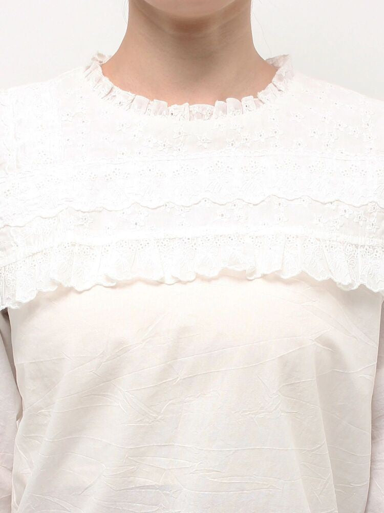 merry jenny｜Lace Sailor Blouse