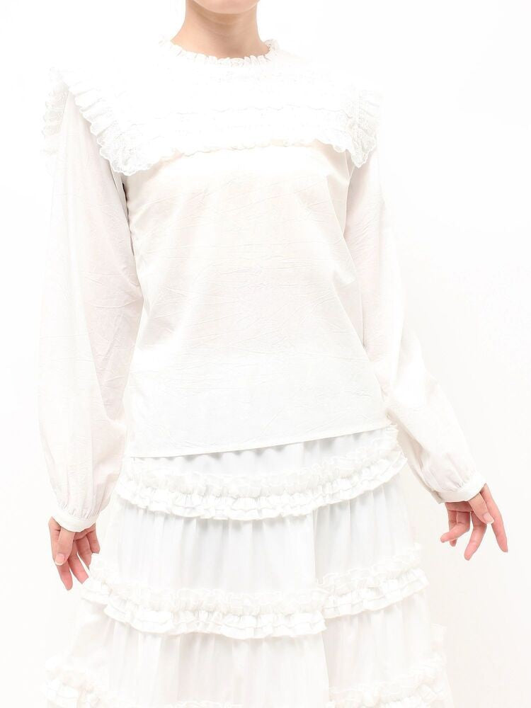merry jenny｜Lace Sailor Blouse
