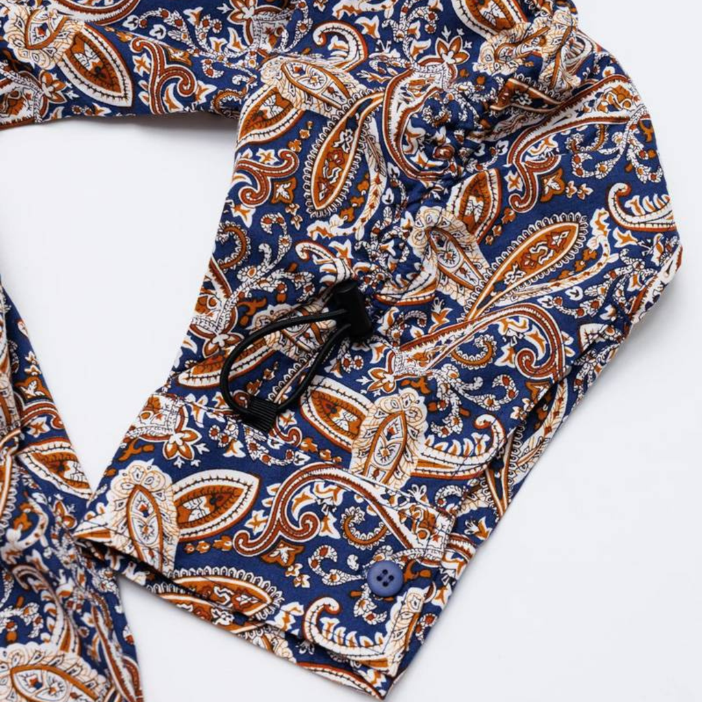 Over Print BREAK WIDE SHIRTS PAISLEY 滿版變形蟲寬版短袖襯衫