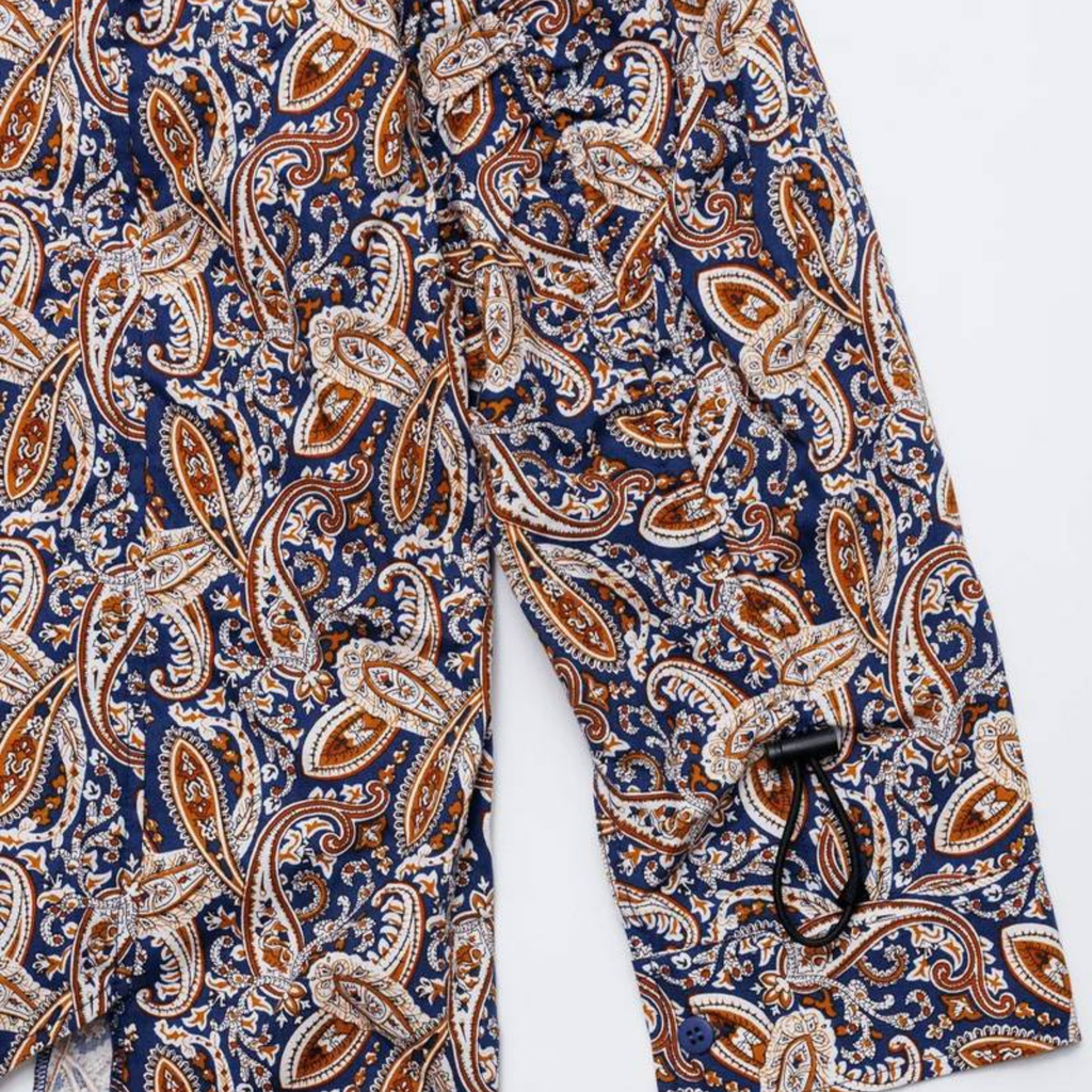Over Print BREAK WIDE SHIRTS PAISLEY 滿版變形蟲寬版短袖襯衫