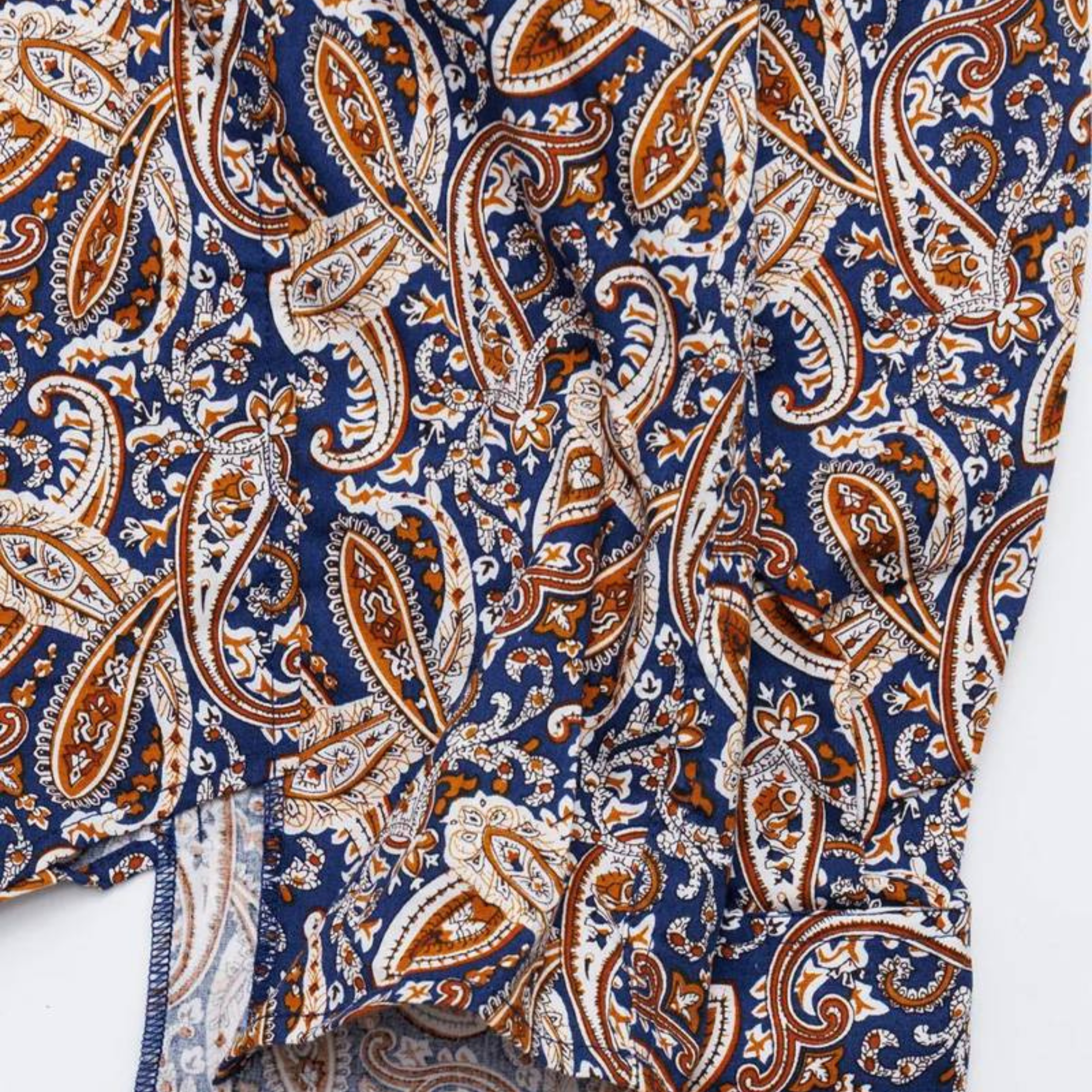 Over Print BREAK WIDE SHIRTS PAISLEY 滿版變形蟲寬版短袖襯衫