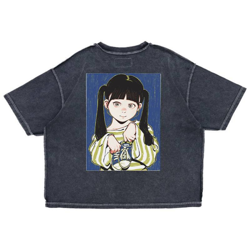 over print COTOH POP ART pigment Tee Ver25 GLOW IN THE DARK