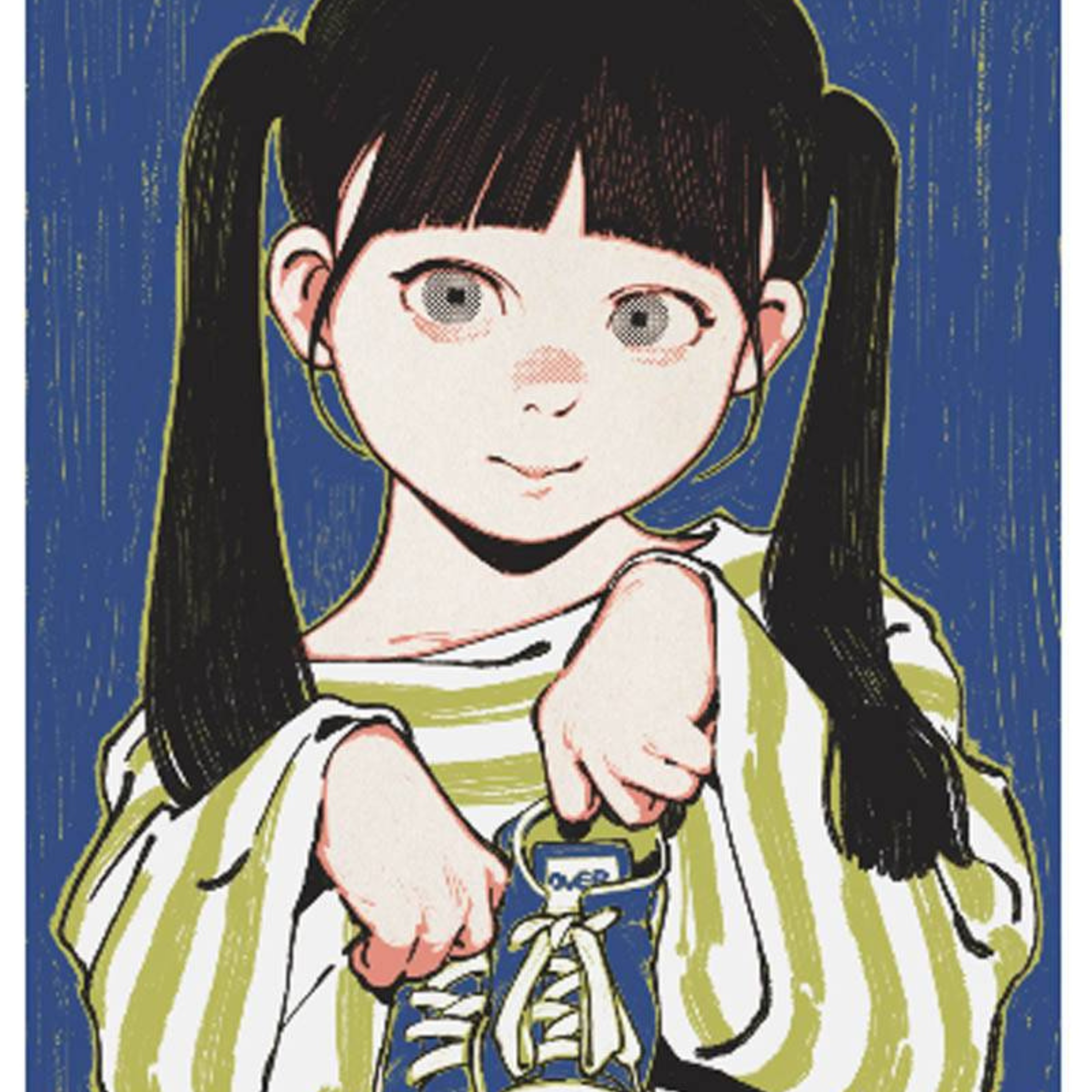 over print COTOH POP ART pigment Tee Ver25 GLOW IN THE DARK