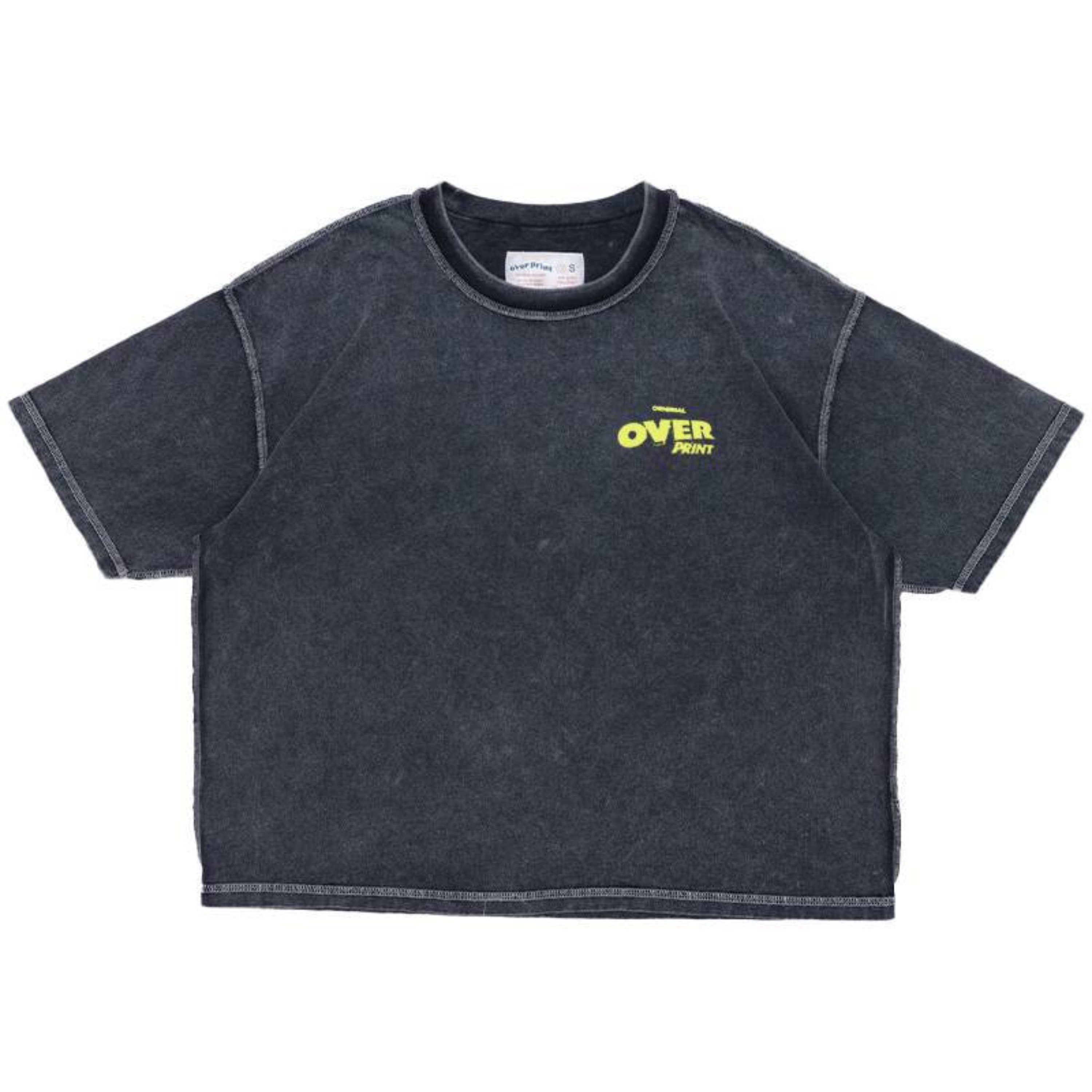 over print COTOH POP ART pigment Tee Ver25 GLOW IN THE DARK
