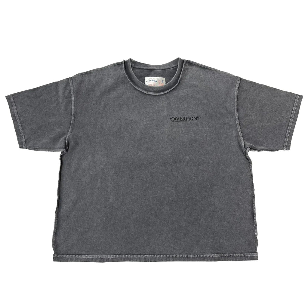 Over Print purupuru pigment Tee B