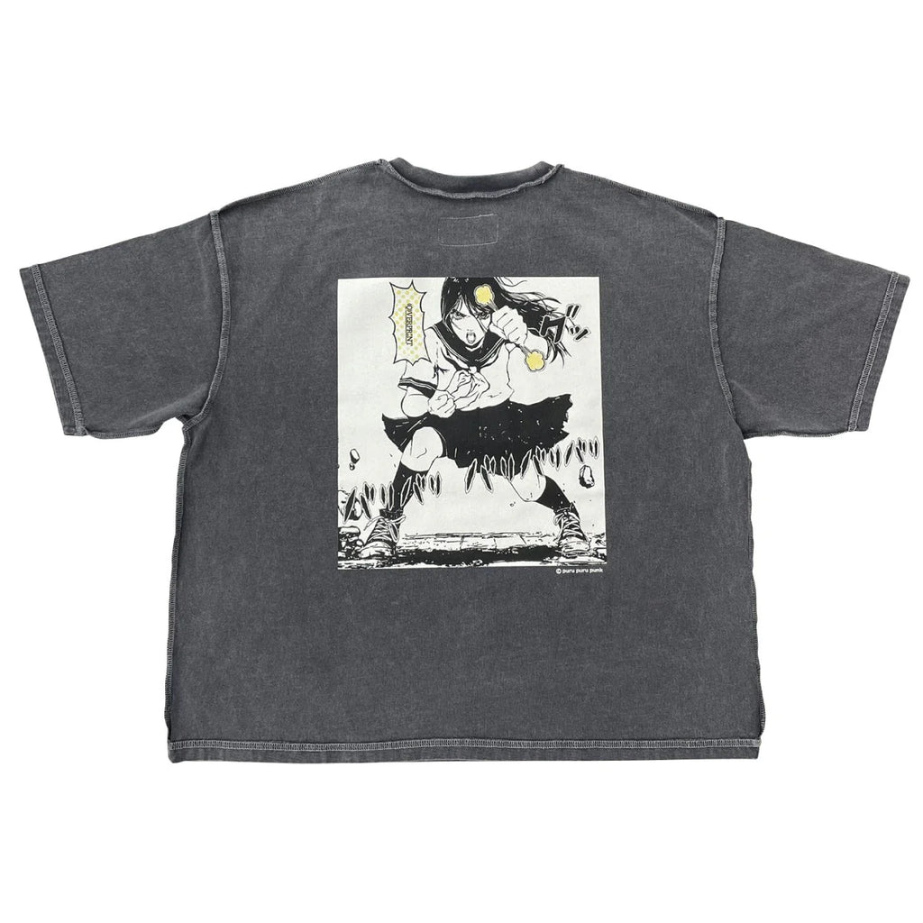 Over Print purupuru pigment Tee B
