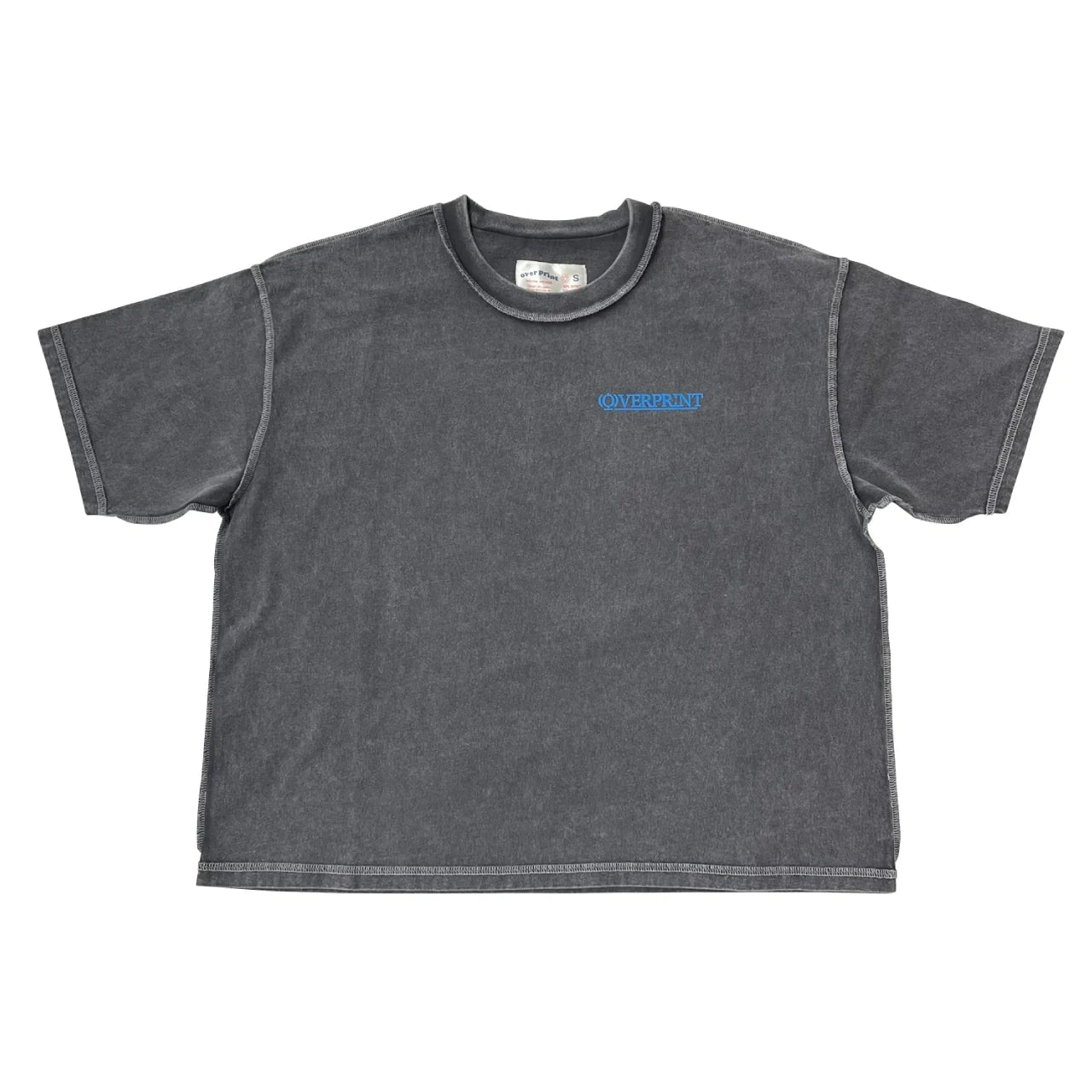 Over Print purupuru pigment Tee C