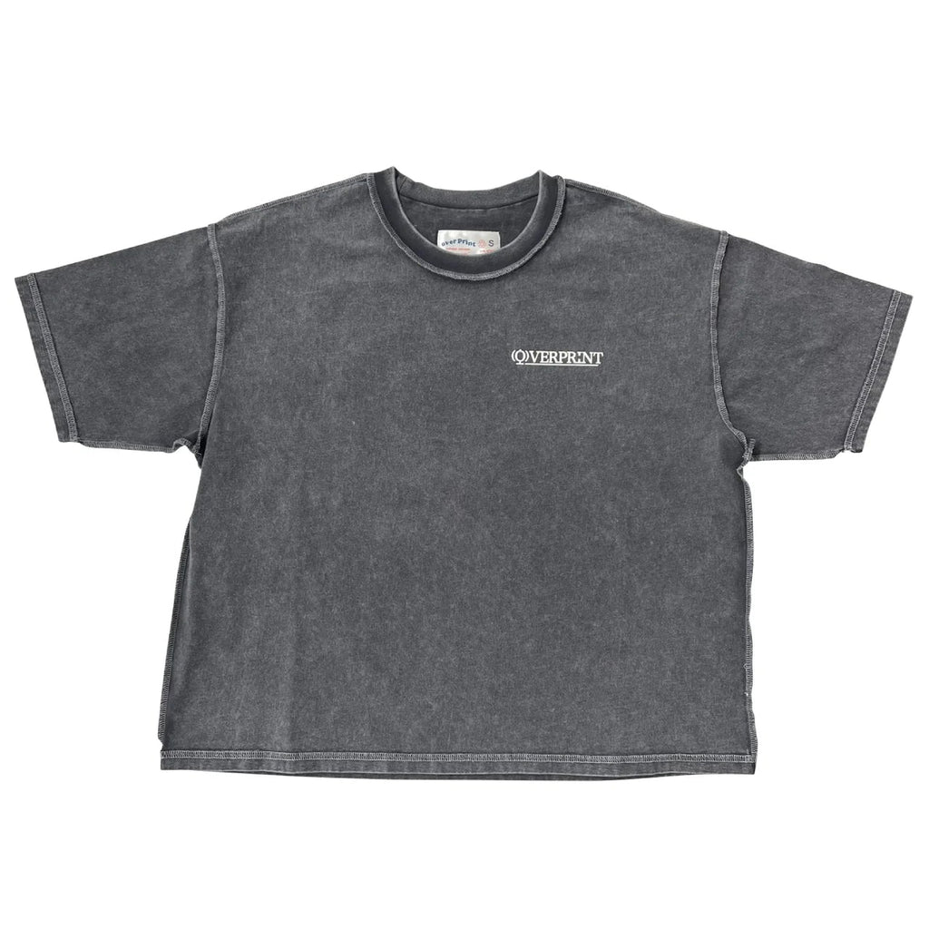 Over Print purupuru pigment Tee D