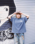 Over Print POP ART pigment Tee Ver14 GLOW IN THE DARK